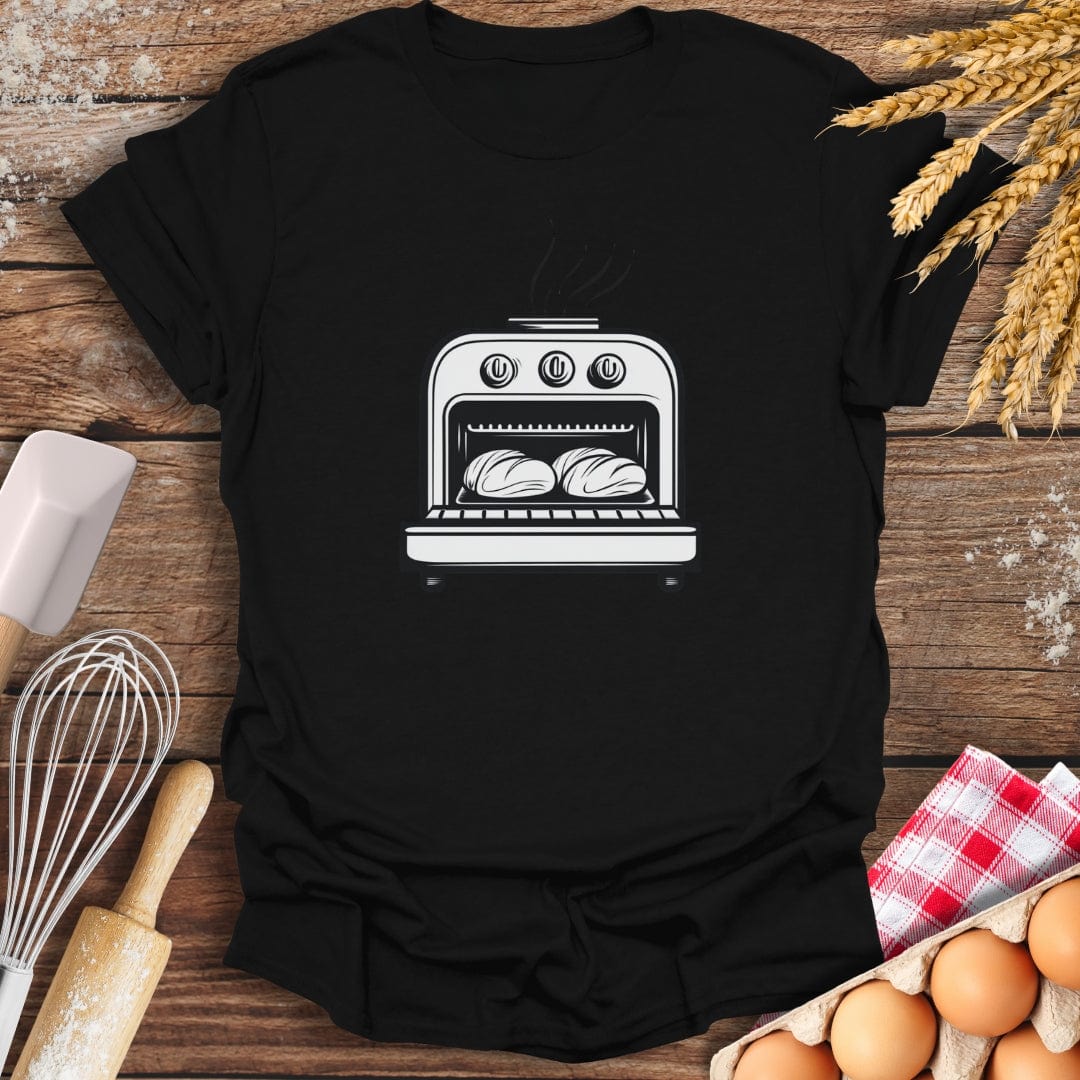 A Simple Oven T-Shirt Black / S Baking Threads