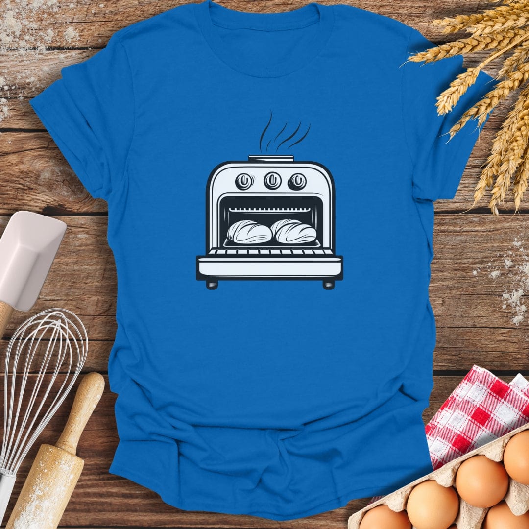 A Simple Oven T-Shirt Royal / S Baking Threads