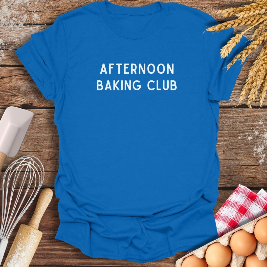 Afternoon Baking Club T-Shirt Royal / S Baking Threads