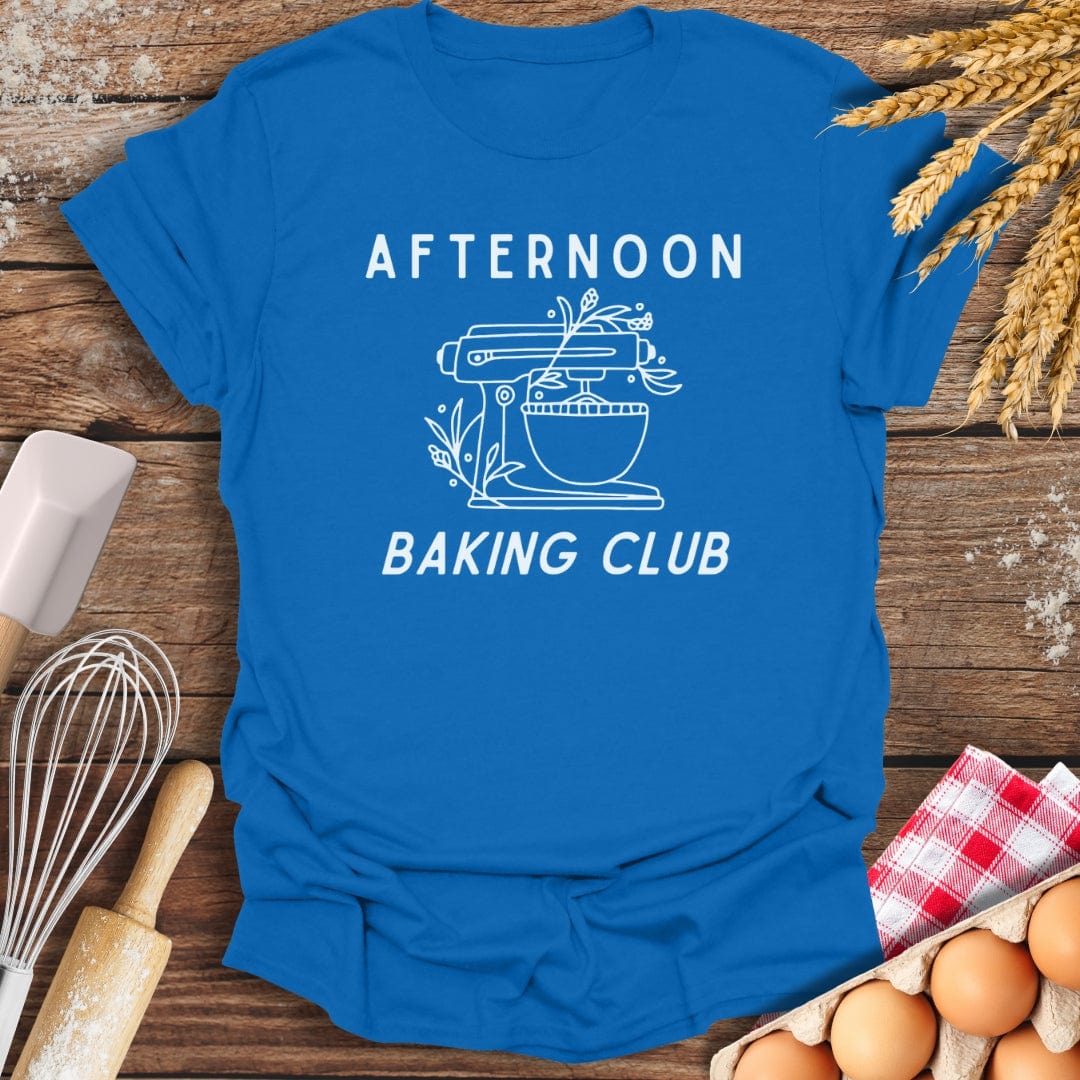 Afternoon Baking Club T-Shirt Royal / S Baking Threads
