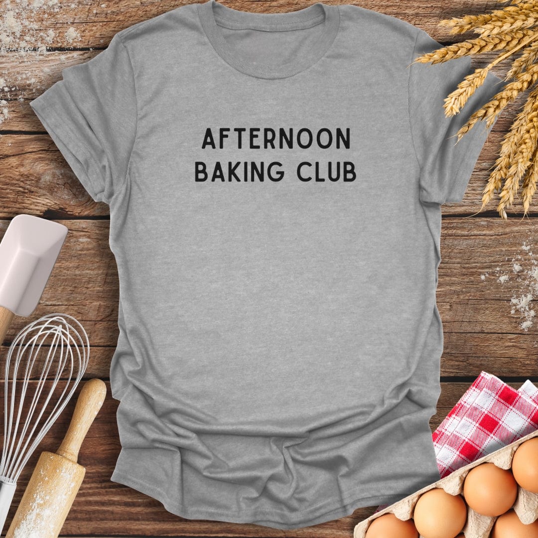 Afternoon Baking Club T-Shirt Sport Grey / S Baking Threads