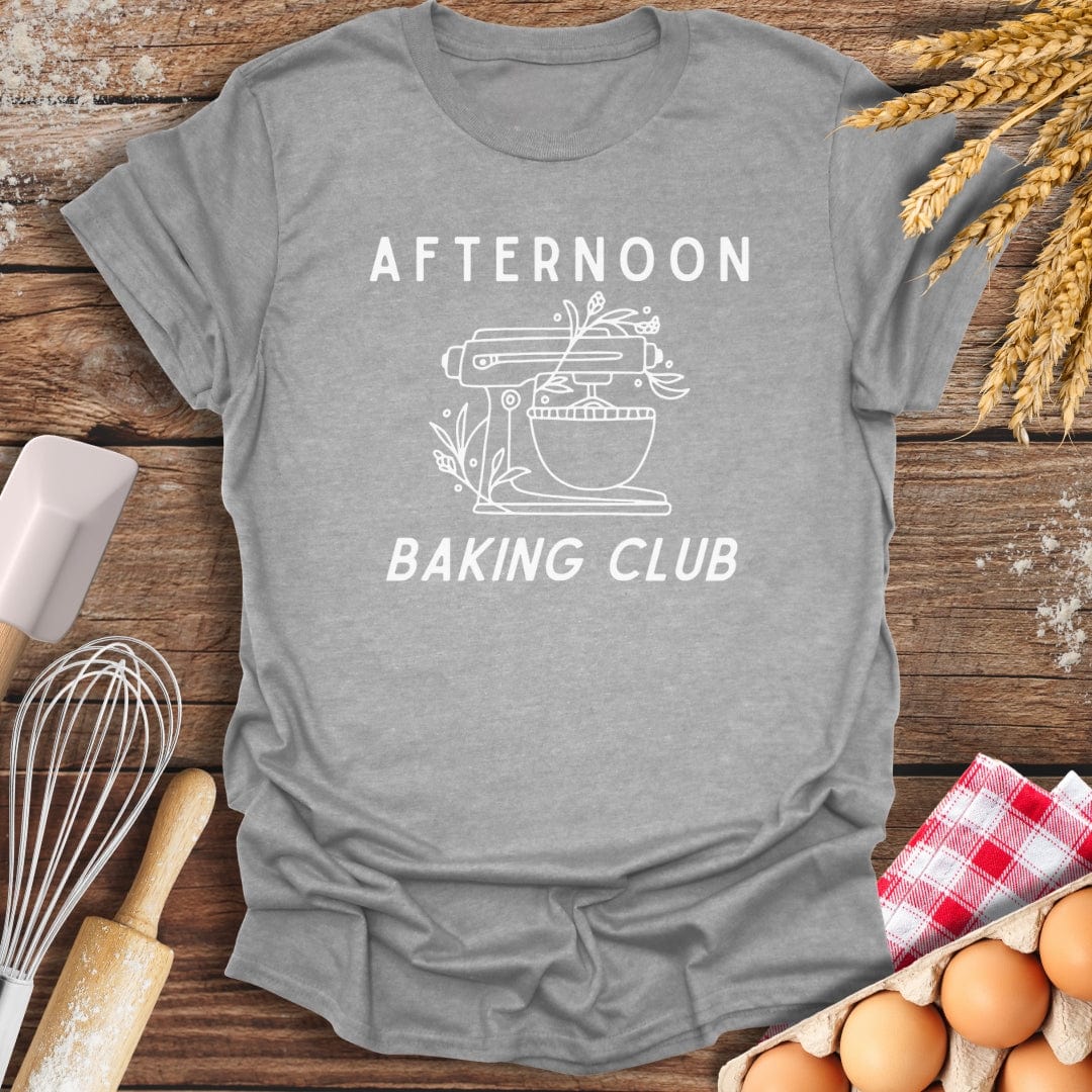 Afternoon Baking Club T-Shirt Sport Grey / S Baking Threads