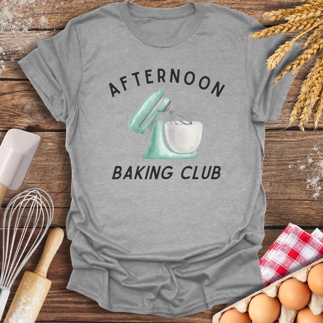 Afternoon Baking Club T-Shirt Sport Grey / S Baking Threads