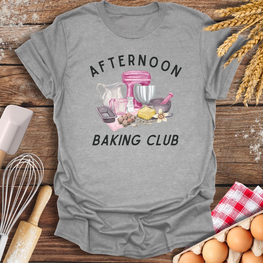 Afternoon Baking Club T-Shirt Sport Grey / S Baking Threads