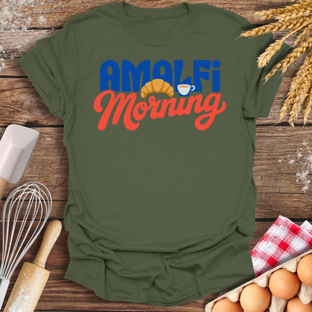 Amalfi Morning T-Shirt Military Green / S Baking Threads