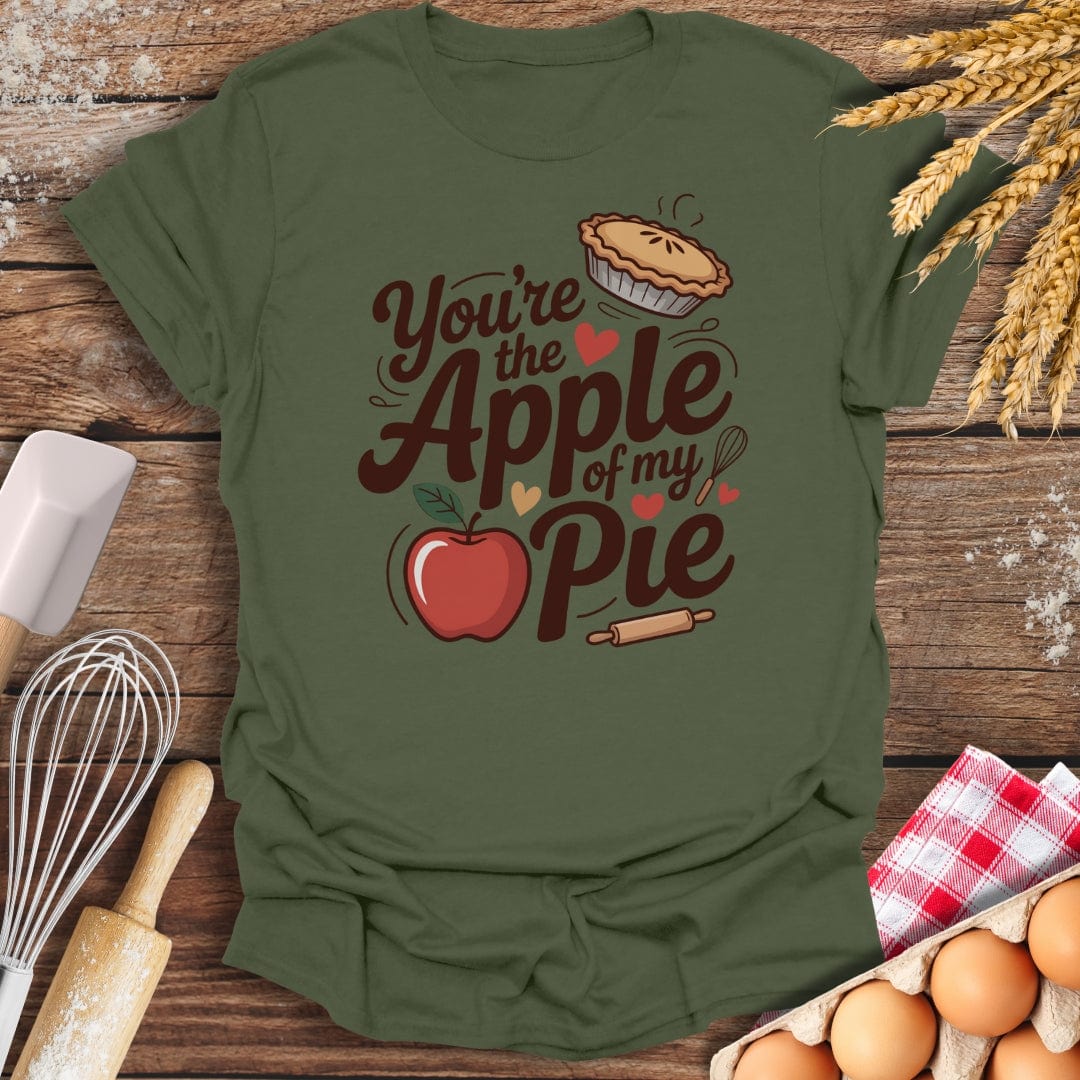 Apple of My Pie T-Shirt Military Green / S Baking Threads