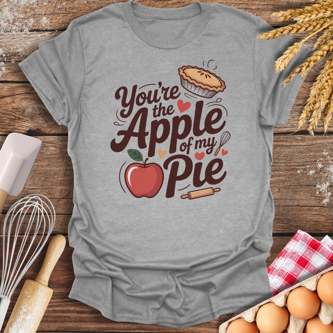 Apple of My Pie T-Shirt Sport Grey / S Baking Threads
