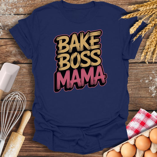 Bake Boss Mama T-Shirt Navy / S Baking Threads
