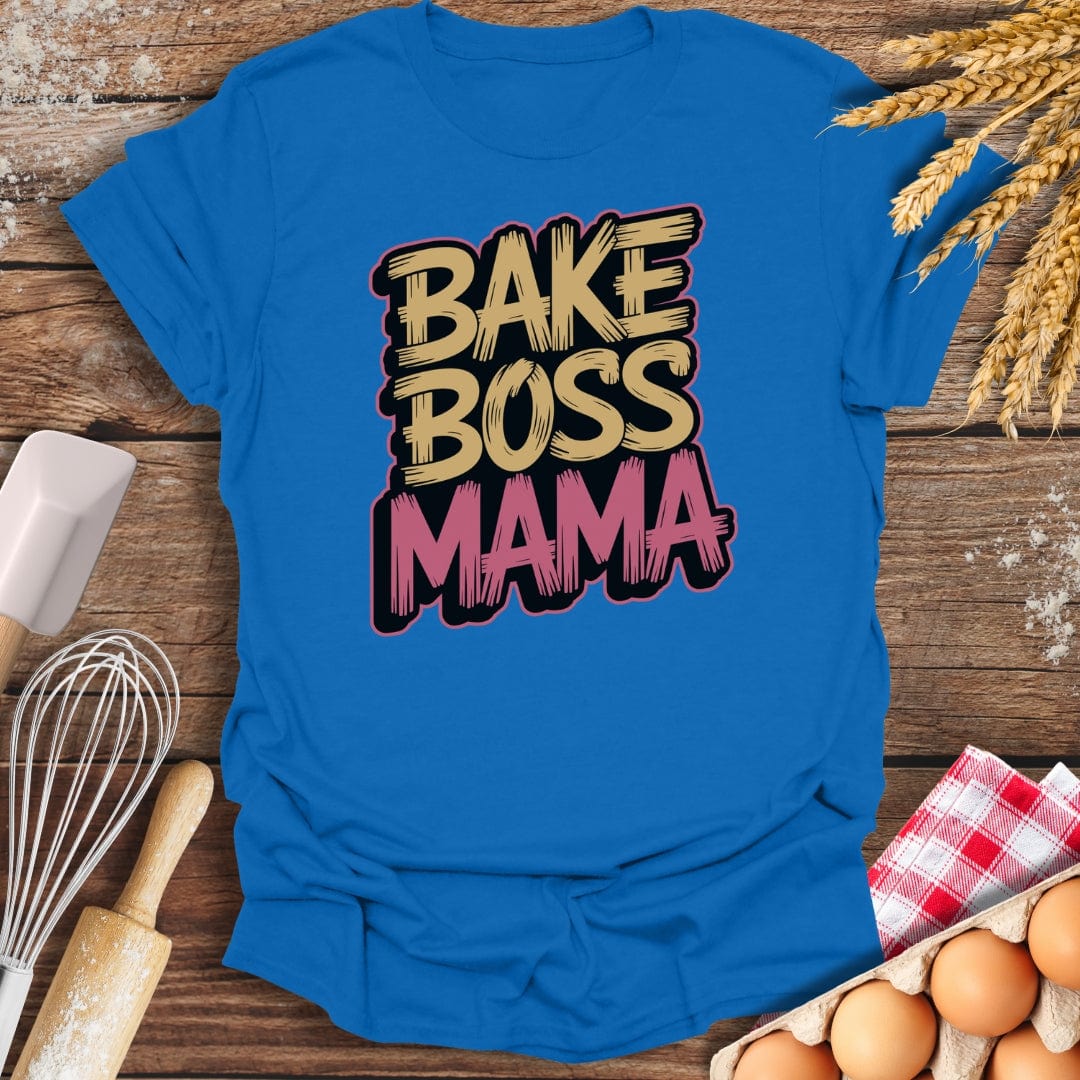 Bake Boss Mama T-Shirt Royal / S Baking Threads