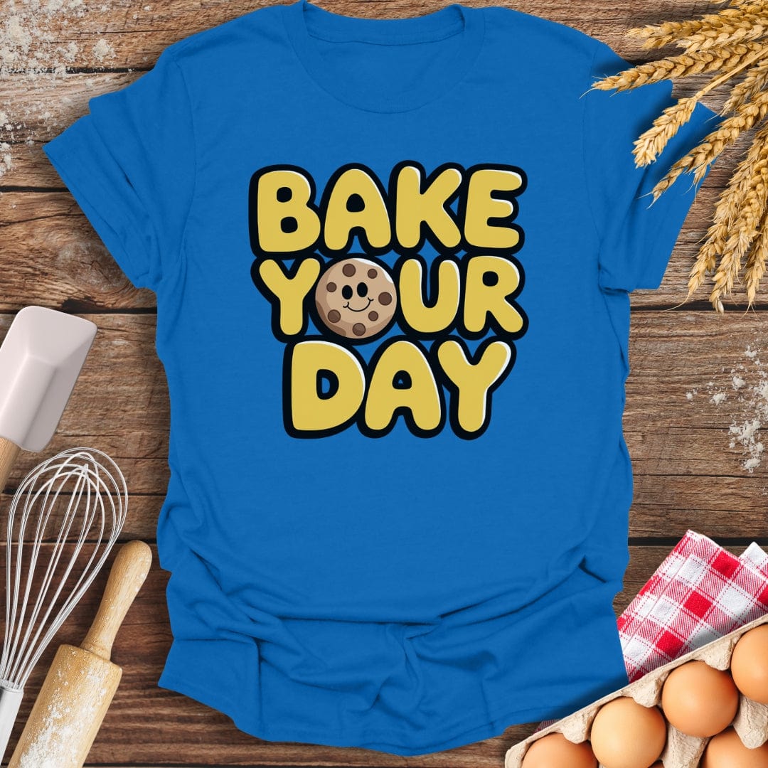 Bake Your Day T-Shirt Royal / S Baking Threads
