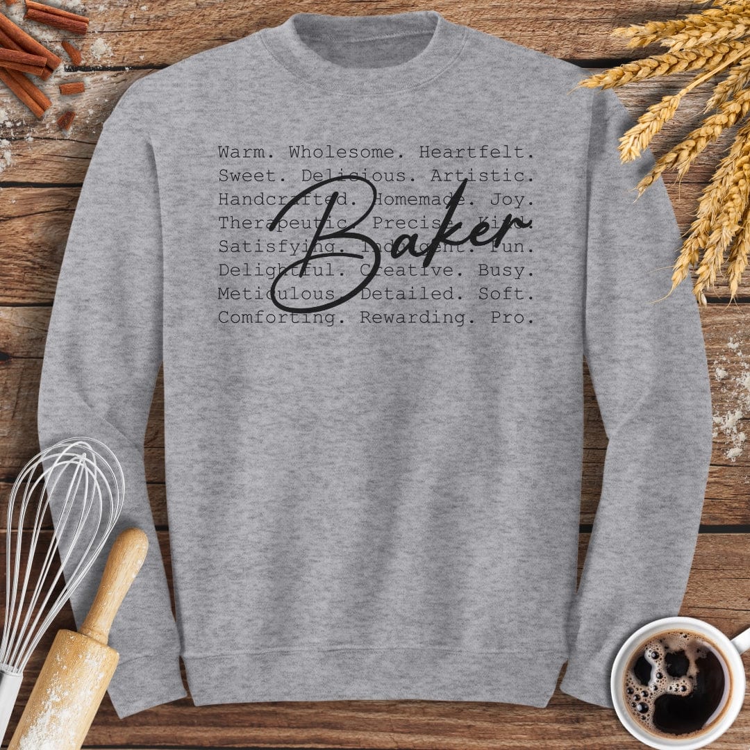 Baker’s Essence Sweatshirt Baking Threads