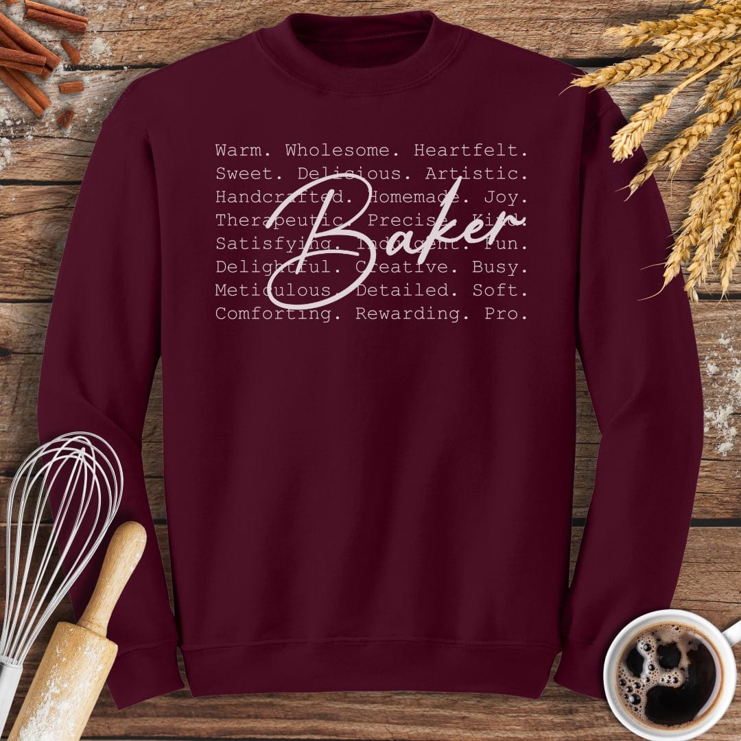 Baker’s Essence Sweatshirt Baking Threads