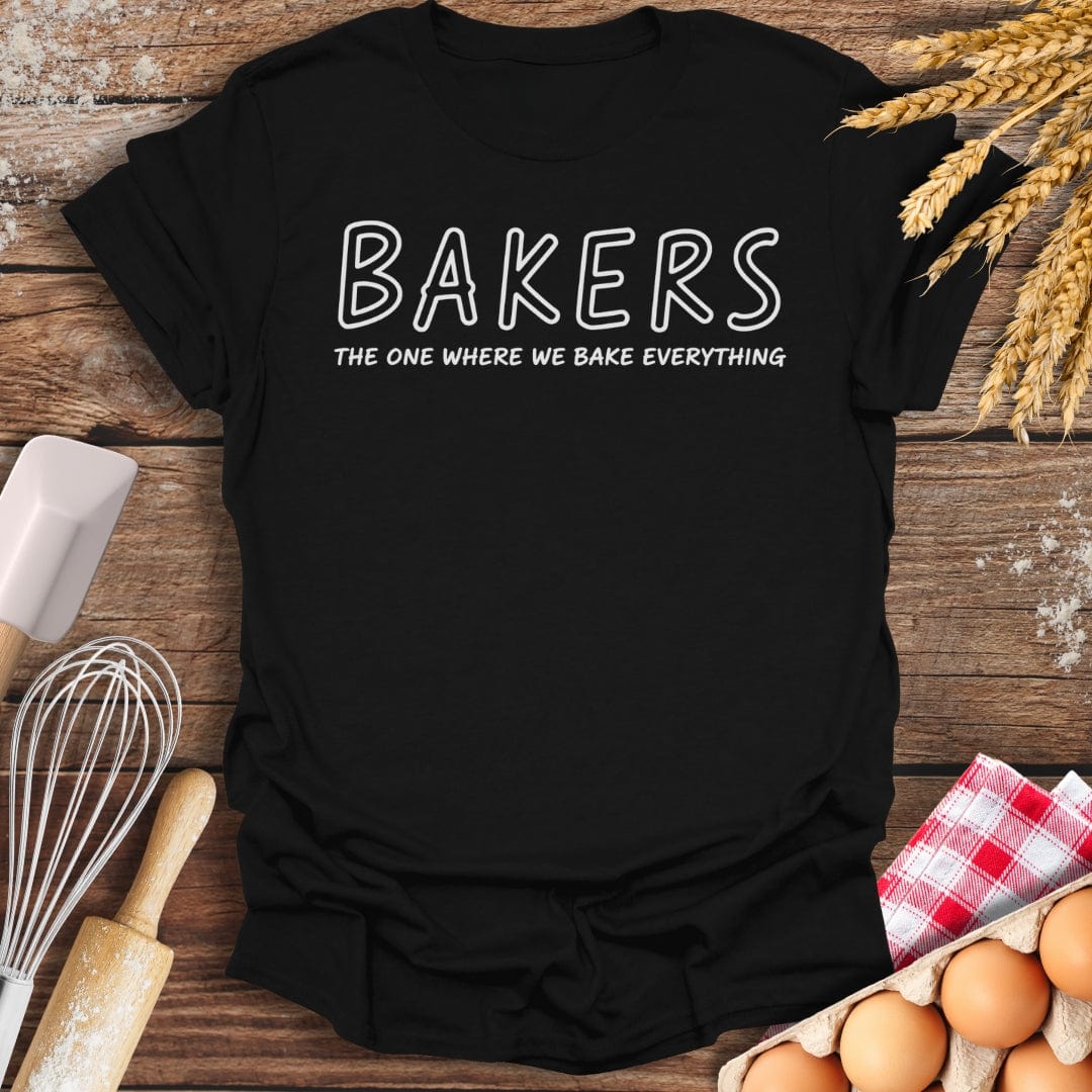 Bakers T-Shirt Black / S Baking Threads