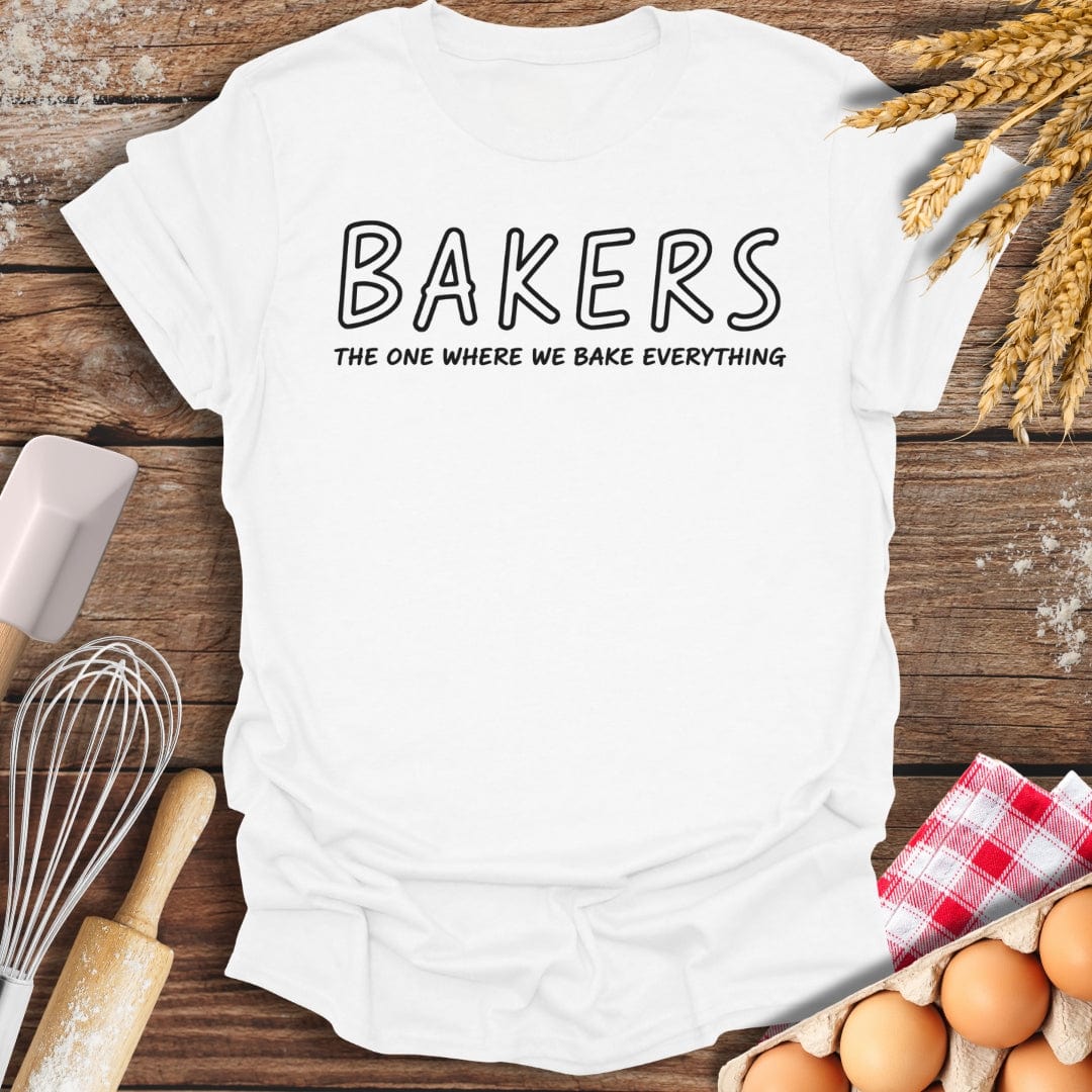 Bakers T-Shirt White / S Baking Threads