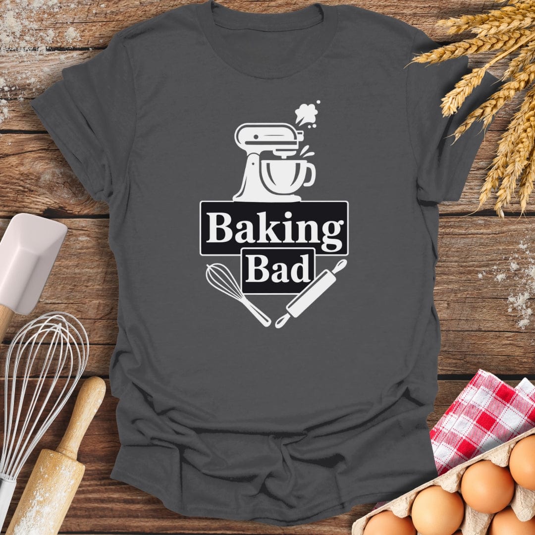 Baking Bad T-Shirt Charcoal / S Baking Threads