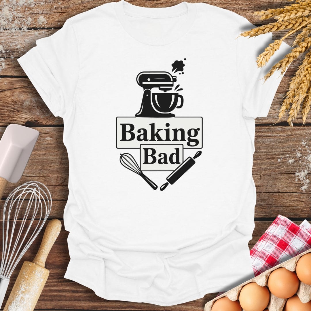 Baking Bad T-Shirt White / S Baking Threads