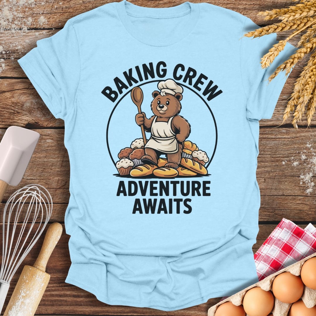 Baking Crew T-Shirt Light Blue / S Baking Threads