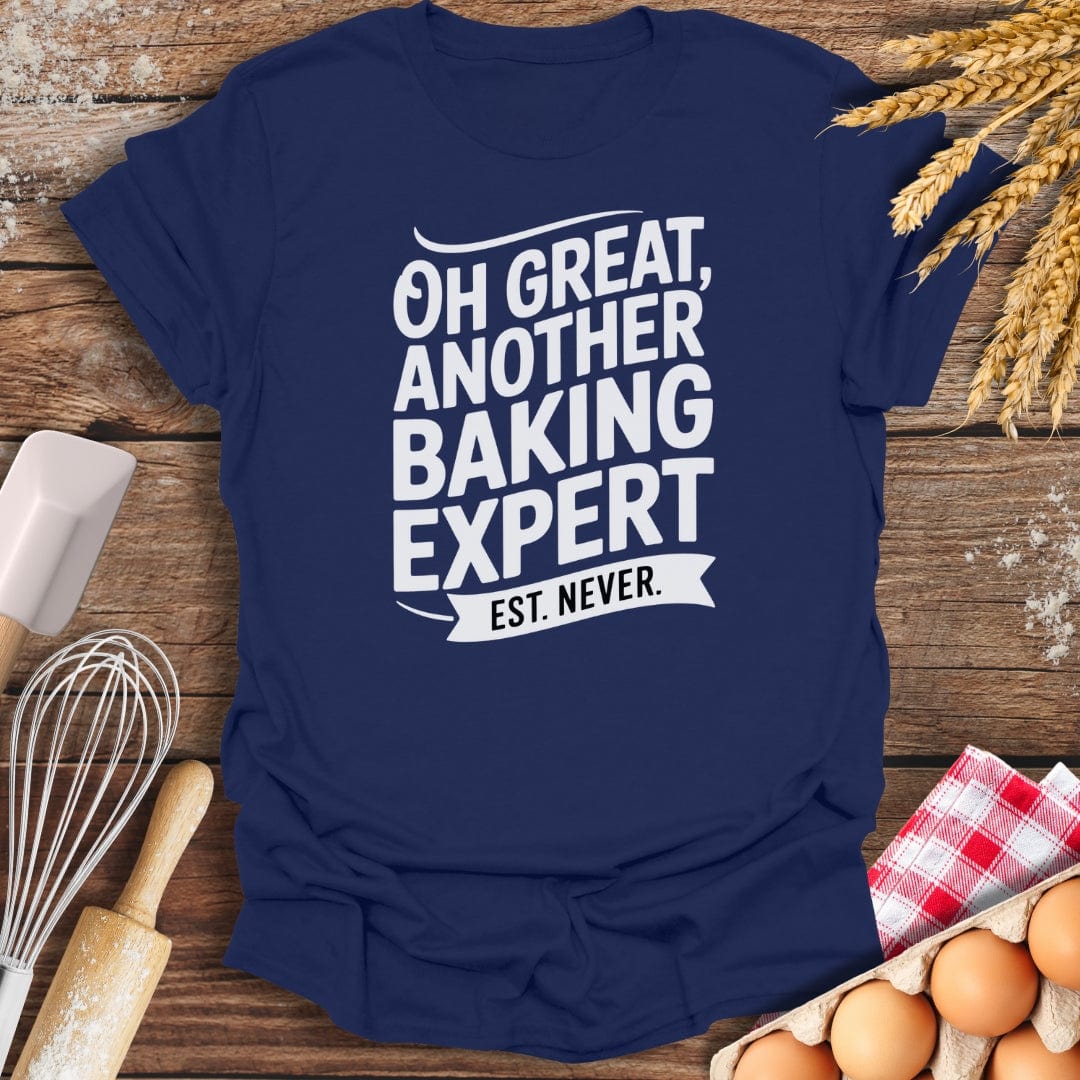Baking Expert T-Shirt Navy / S Baking Threads