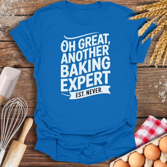 Baking Expert T-Shirt Royal / S Baking Threads