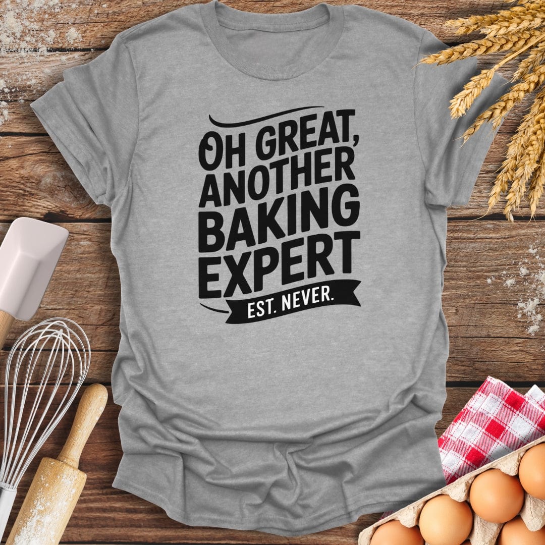 Baking Expert T-Shirt Sport Grey / S Baking Threads