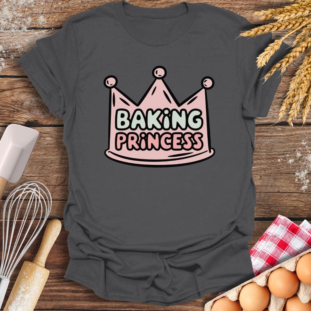 Baking Princess T-Shirt Charcoal / S Baking Threads