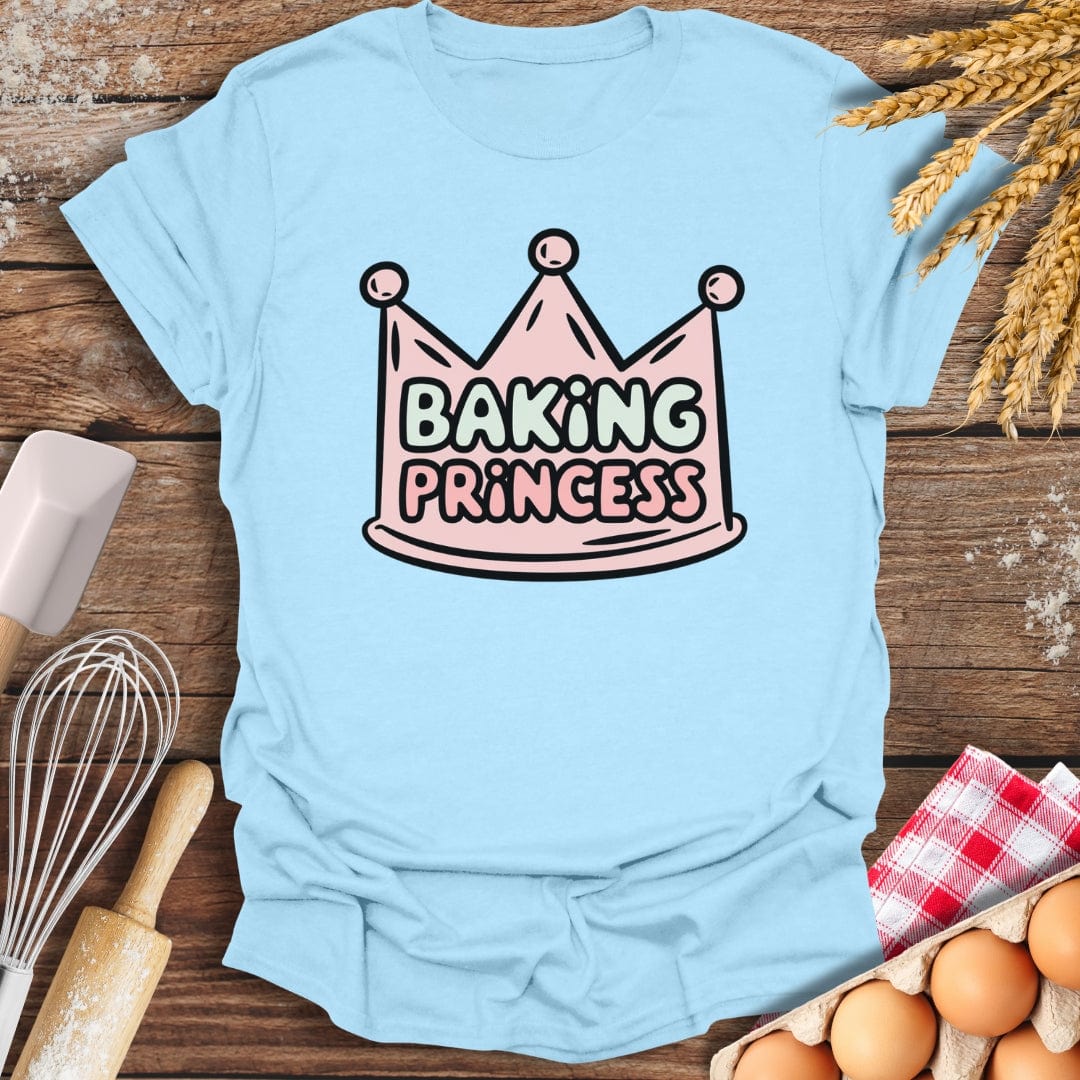 Baking Princess T-Shirt Light Blue / S Baking Threads