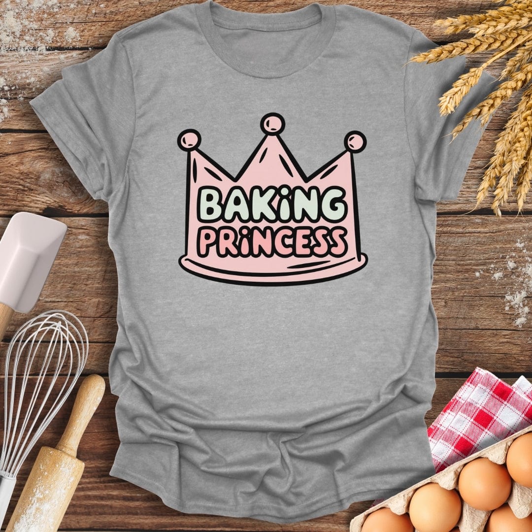 Baking Princess T-Shirt Sport Grey / S Baking Threads