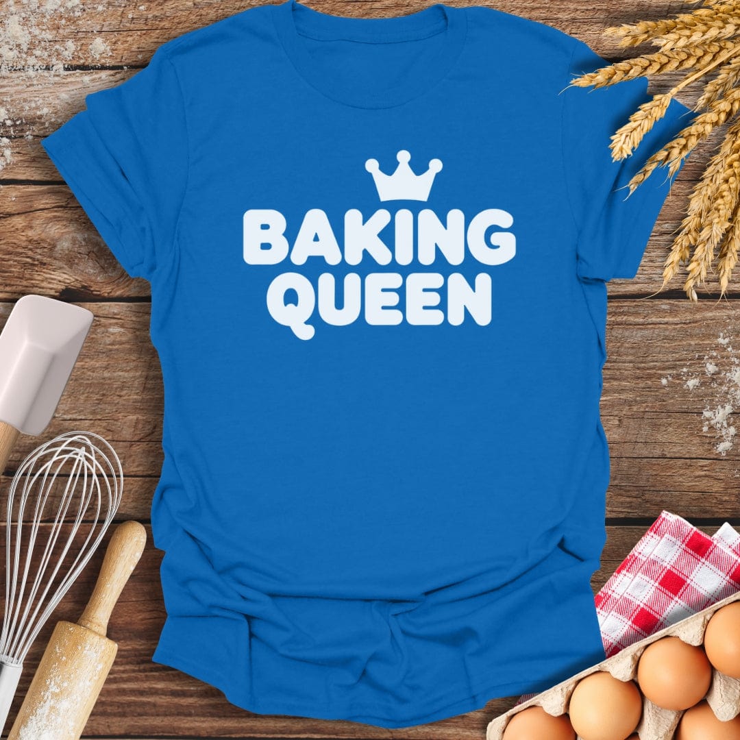 Baking Queen T-Shirt Royal / S Baking Threads