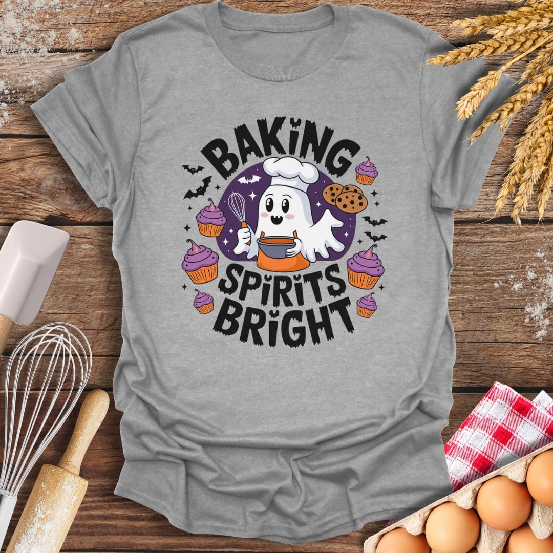 Baking Spirits Bright T-Shirt Sport Grey / S Baking Threads