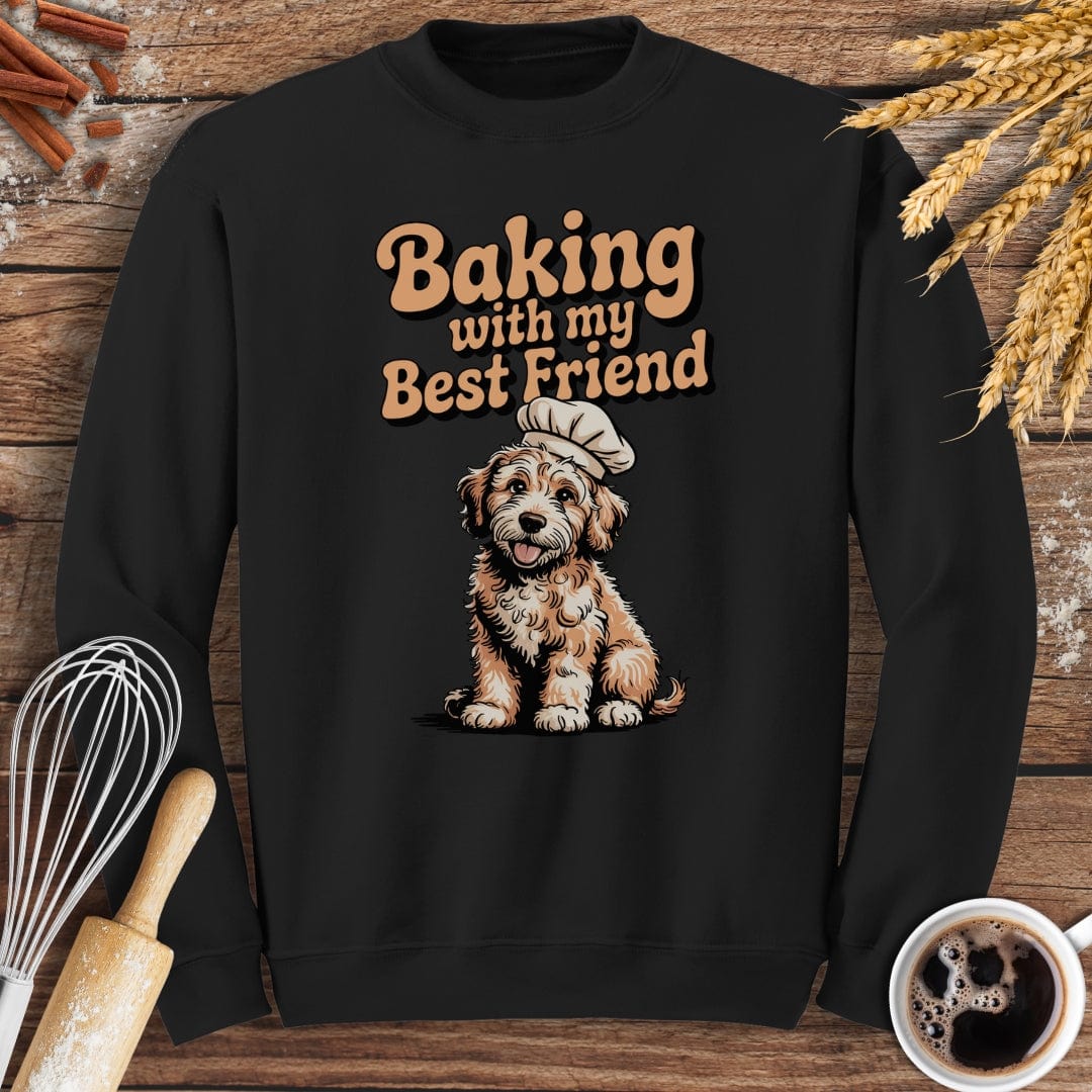Baking With My Best Friend Sweatshirt Baking Threads