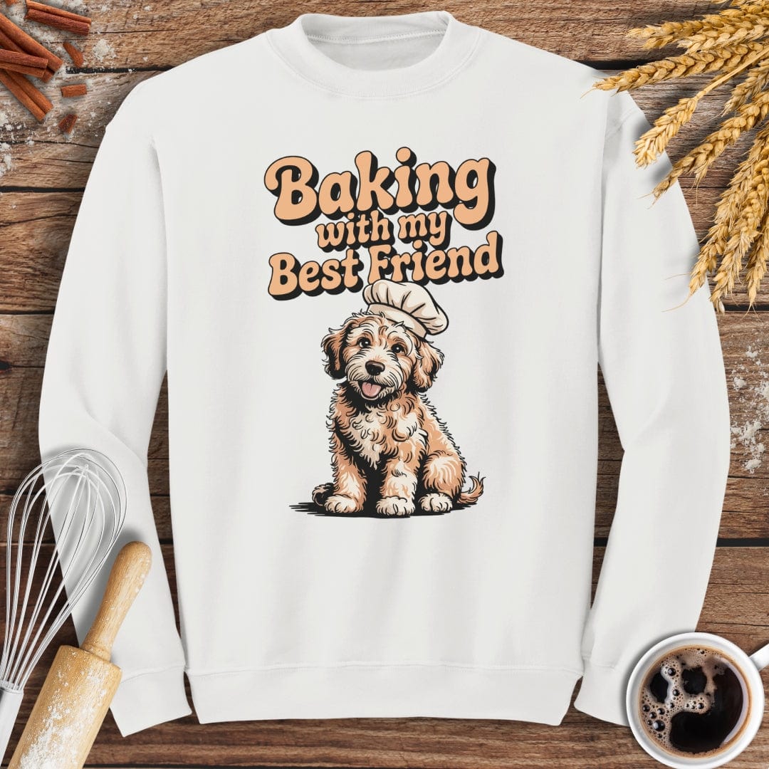 Baking With My Best Friend Sweatshirt Baking Threads