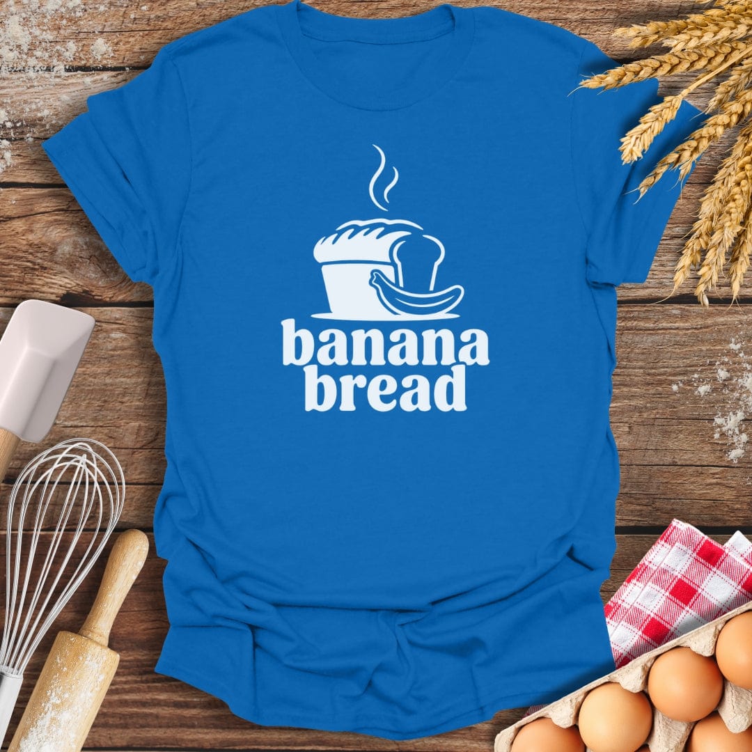 Banana Bread T-Shirt Royal / S Baking Threads