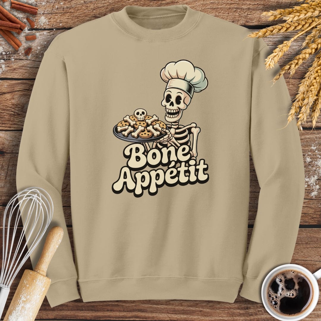 Bone Appetit Sweatshirt Baking Threads