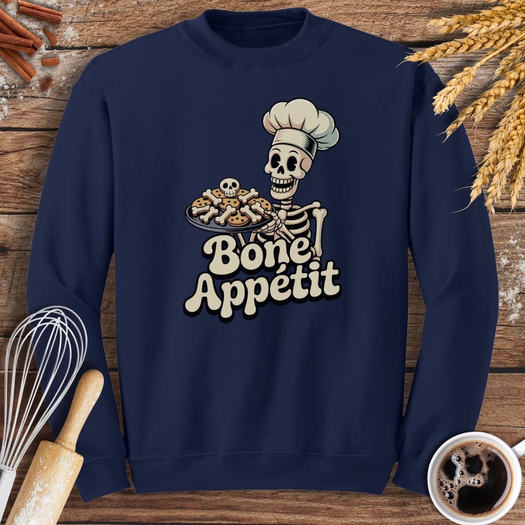 Bone Appetit Sweatshirt Baking Threads