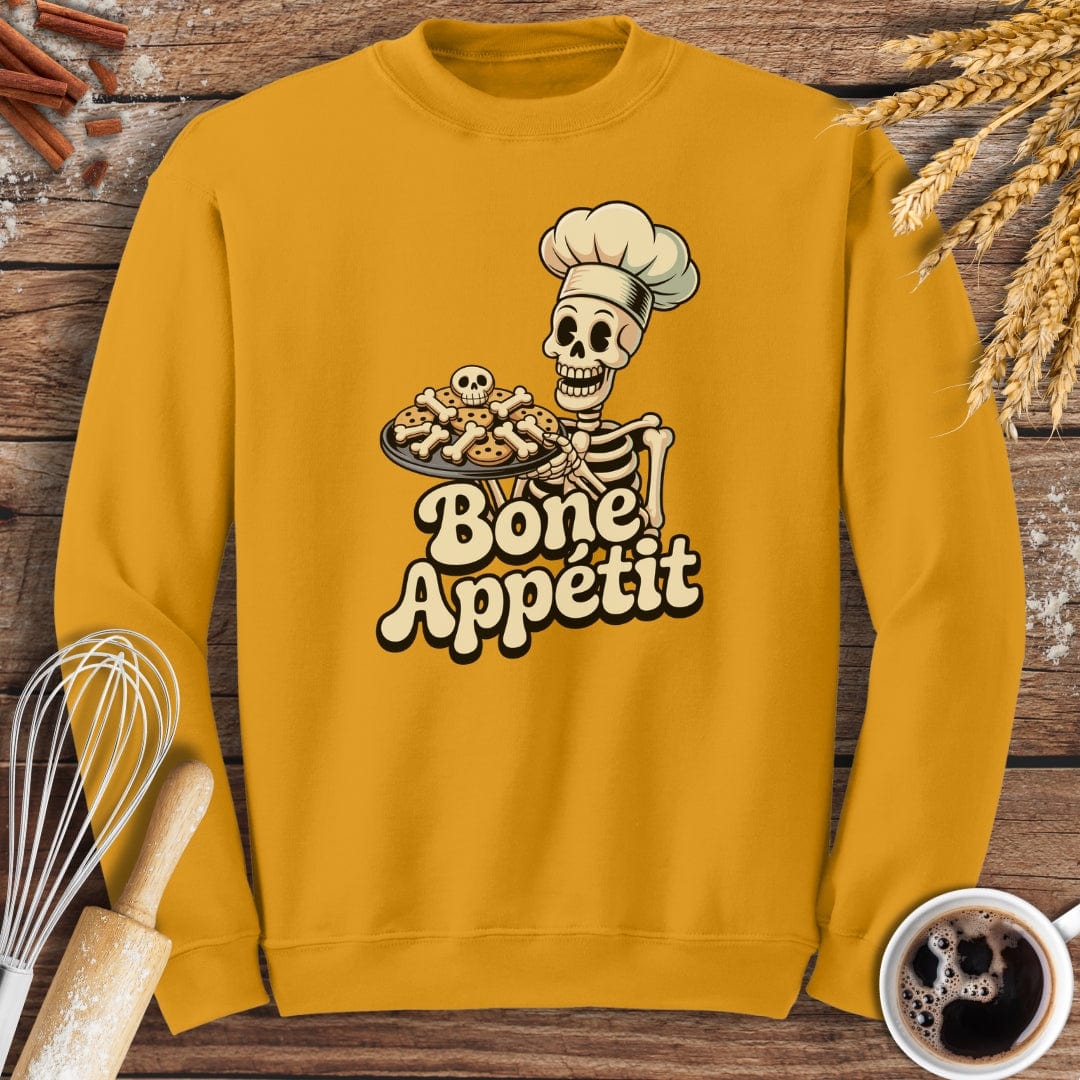 Bone Appetit Sweatshirt Baking Threads