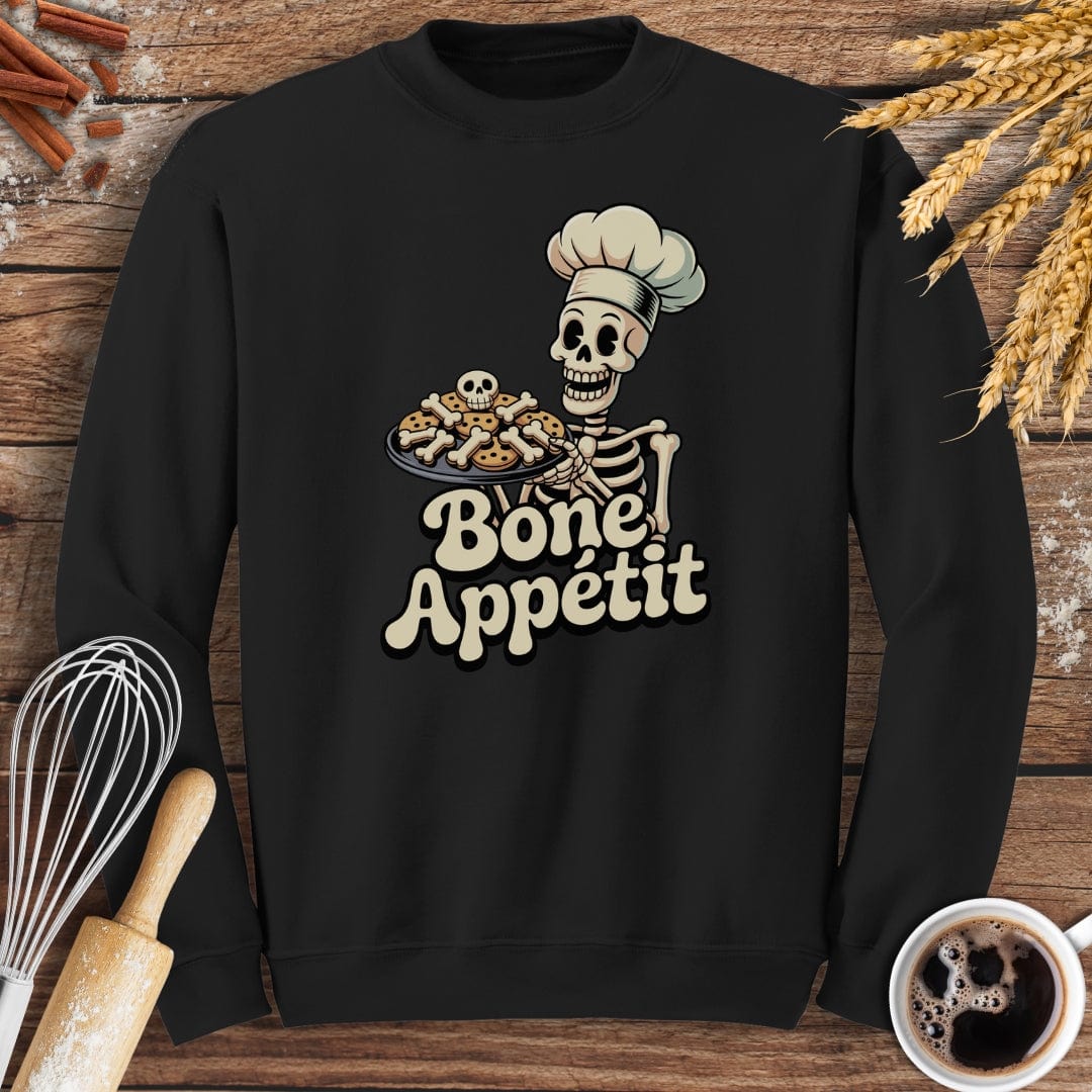 Bone Appetit Sweatshirt Baking Threads