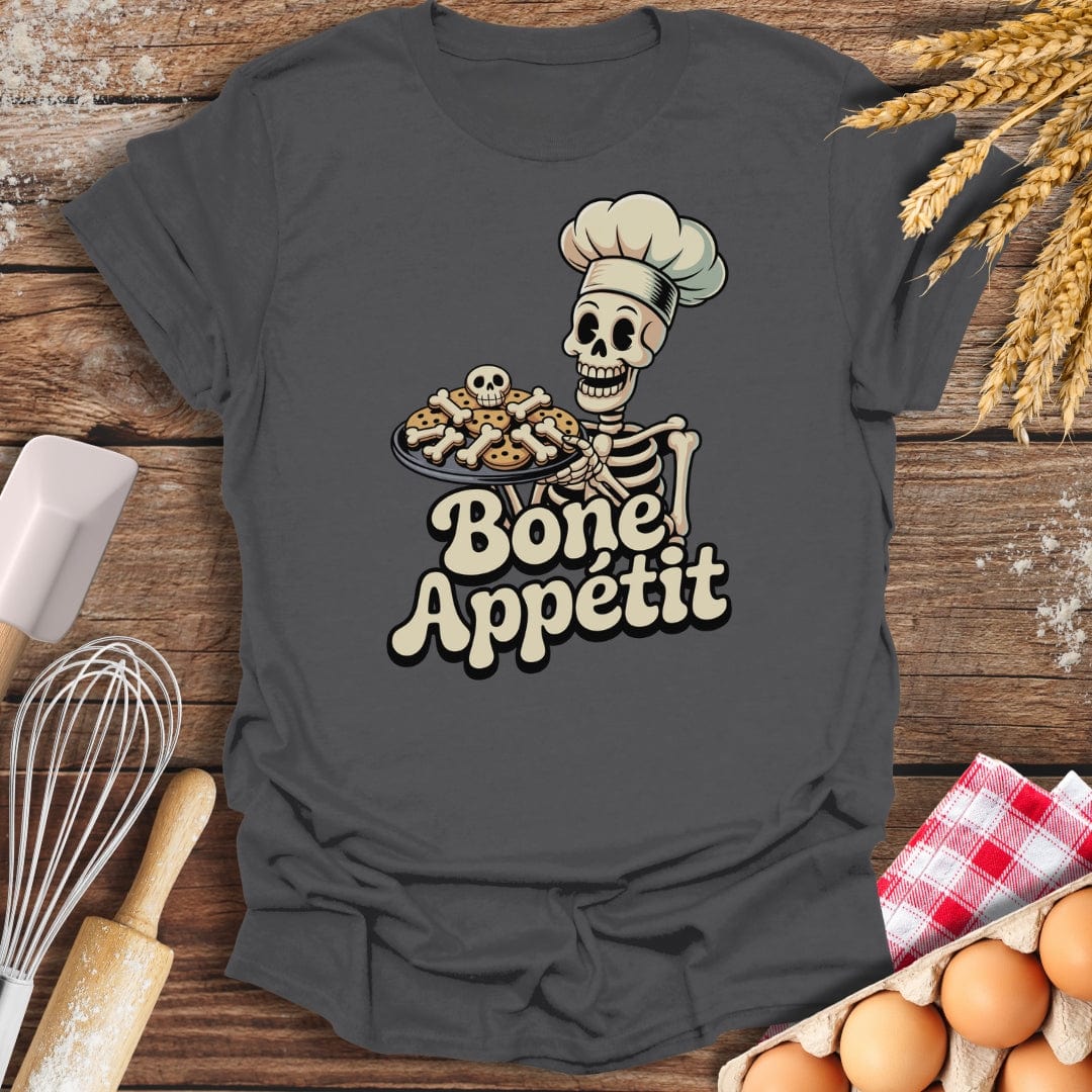 Bone Appetit T-Shirt Charcoal / S Baking Threads