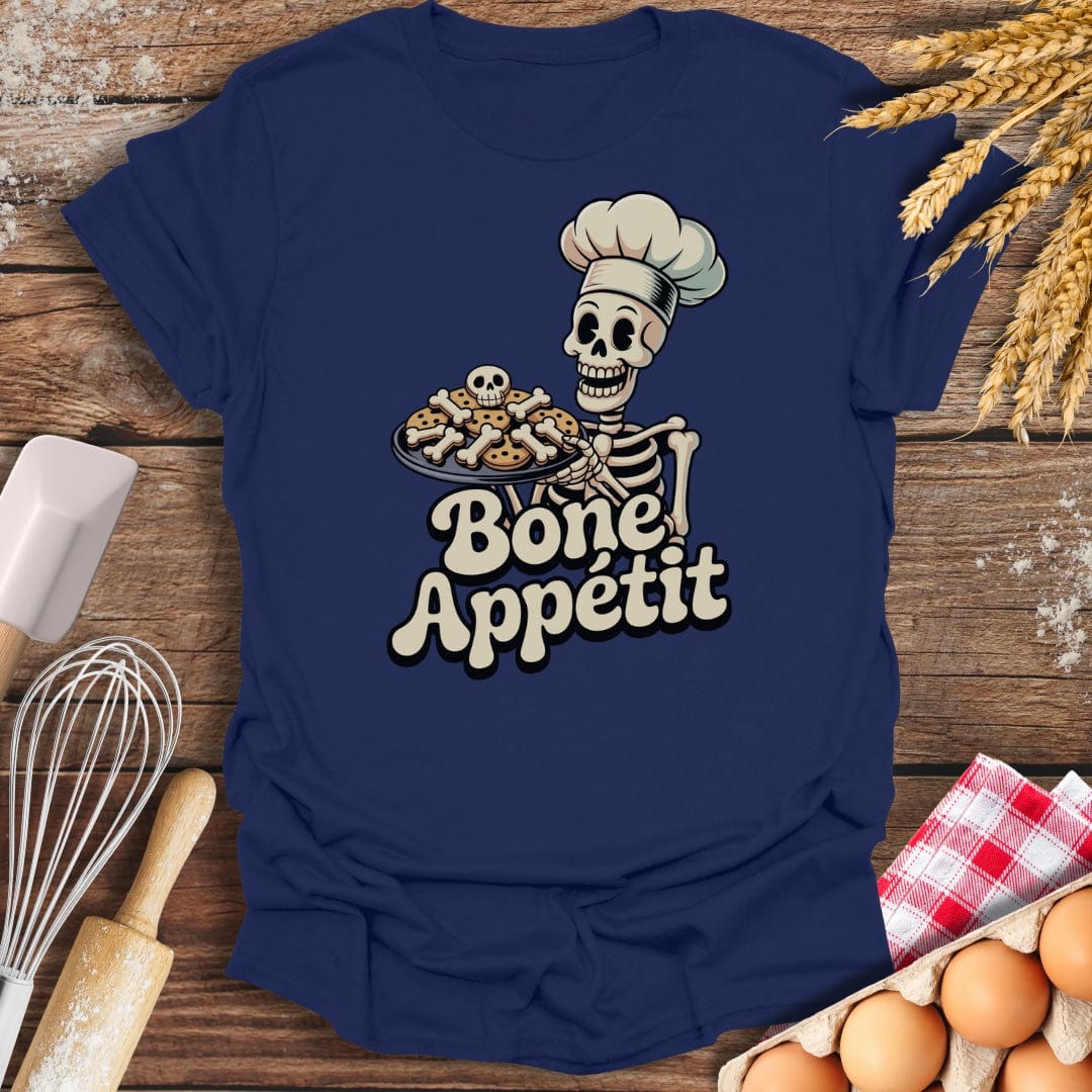 Bone Appetit T-Shirt Navy / S Baking Threads
