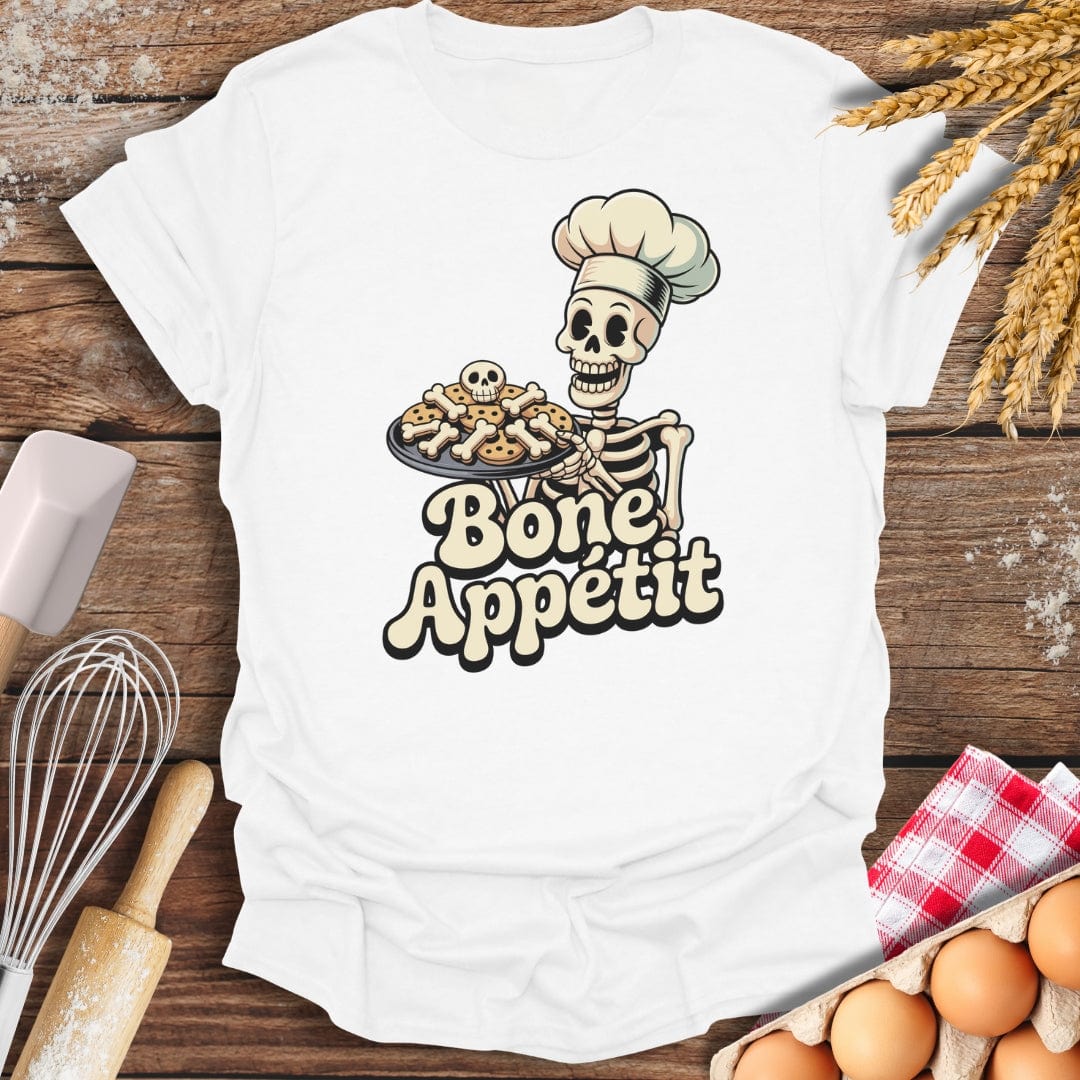 Bone Appetit T-Shirt White / S Baking Threads