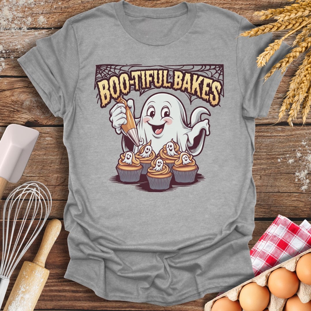 Boo-tiful Bakes T-Shirt Sport Grey / S Baking Threads