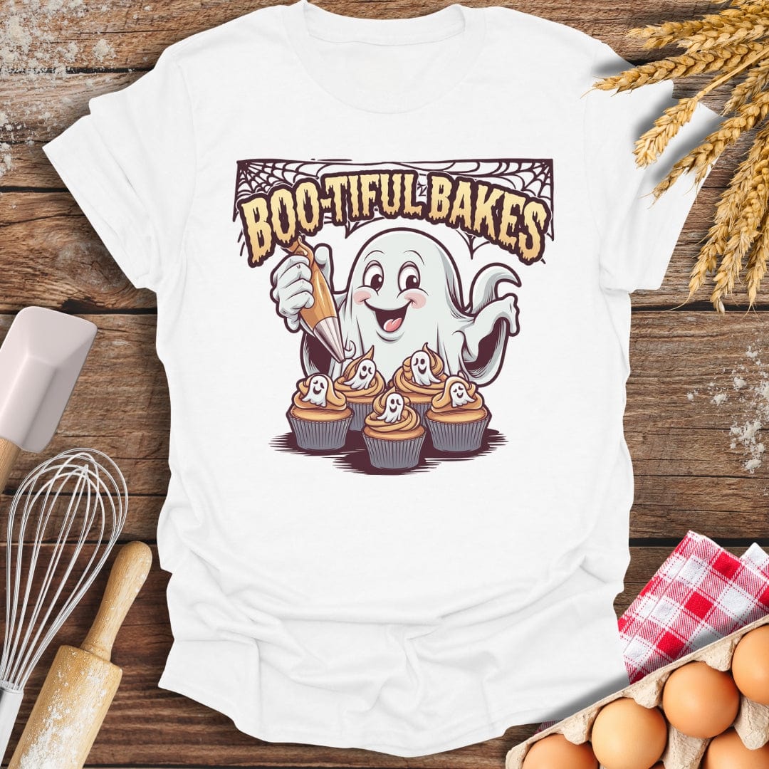Boo-tiful Bakes T-Shirt White / S Baking Threads