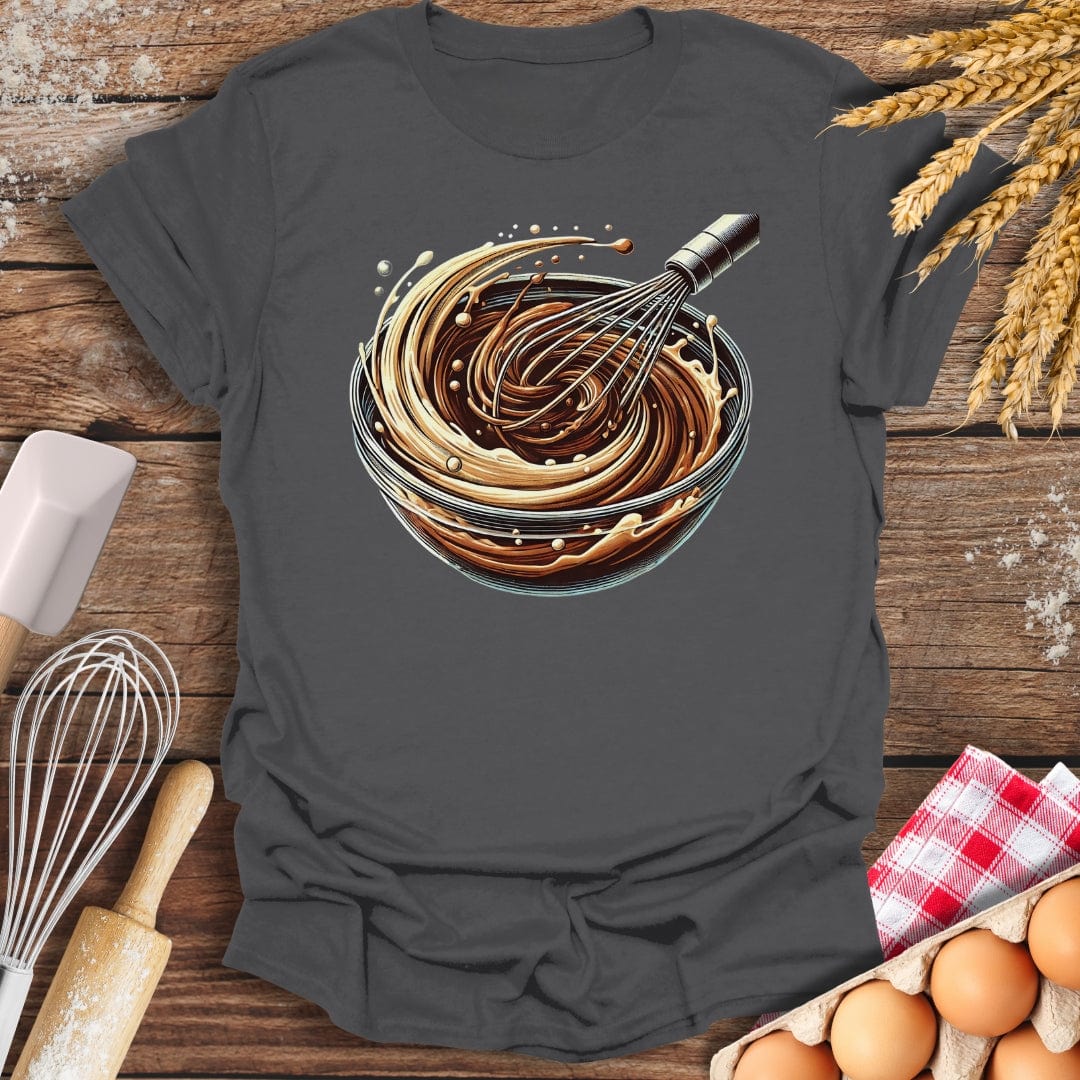 Brownie Batter T-Shirt Charcoal / S Baking Threads