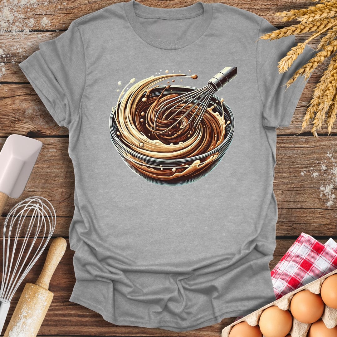 Brownie Batter T-Shirt Sport Grey / S Baking Threads