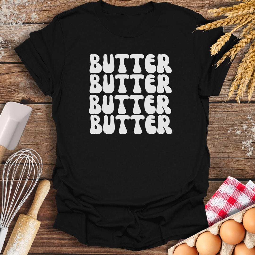 Butter T-Shirt Black / S Baking Threads
