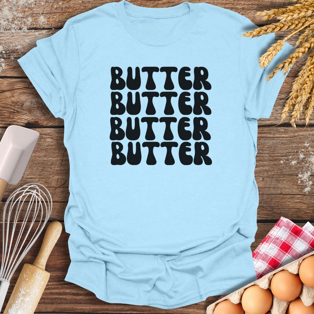 Butter T-Shirt Light Blue / S Baking Threads