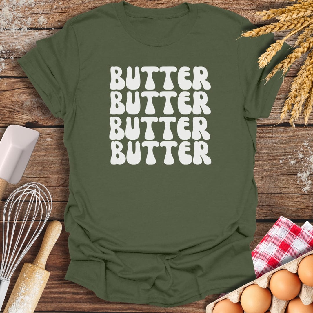 Butter T-Shirt Military Green / S Baking Threads