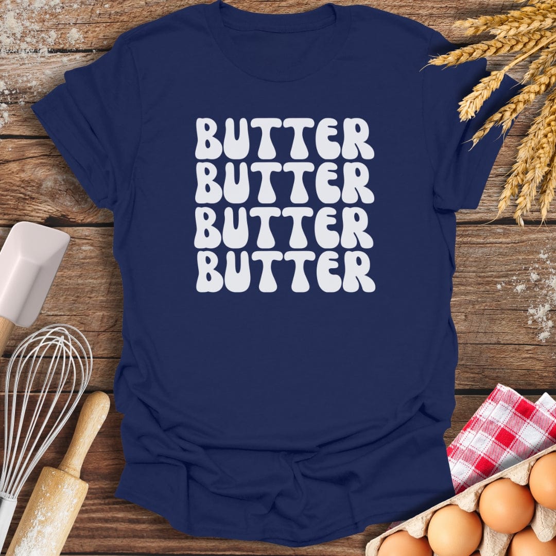 Butter T-Shirt Navy / S Baking Threads