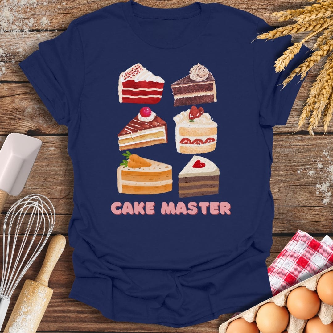 Cake Master T-Shirt Navy / S Baking Threads