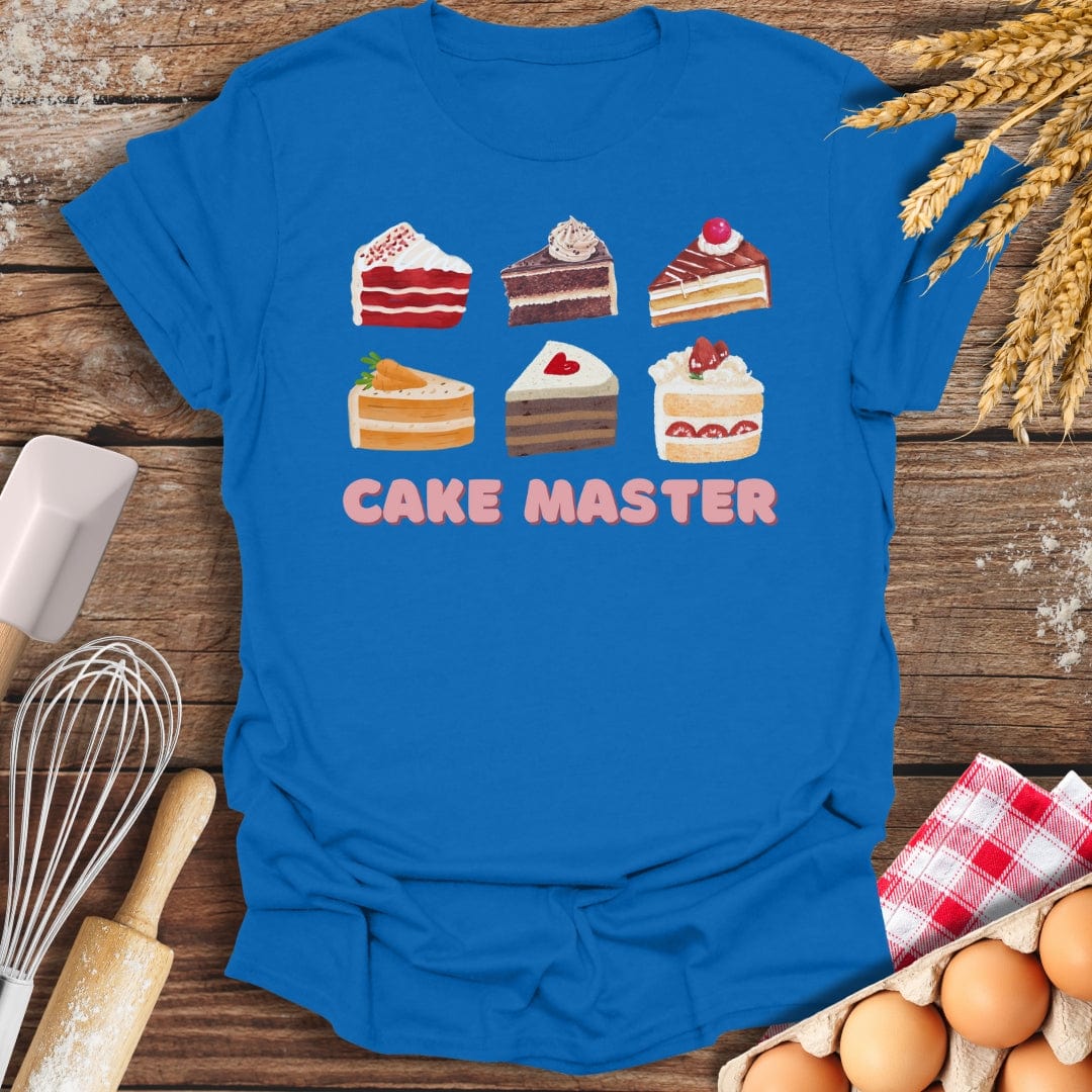 Cake Master T-Shirt Royal / S Baking Threads