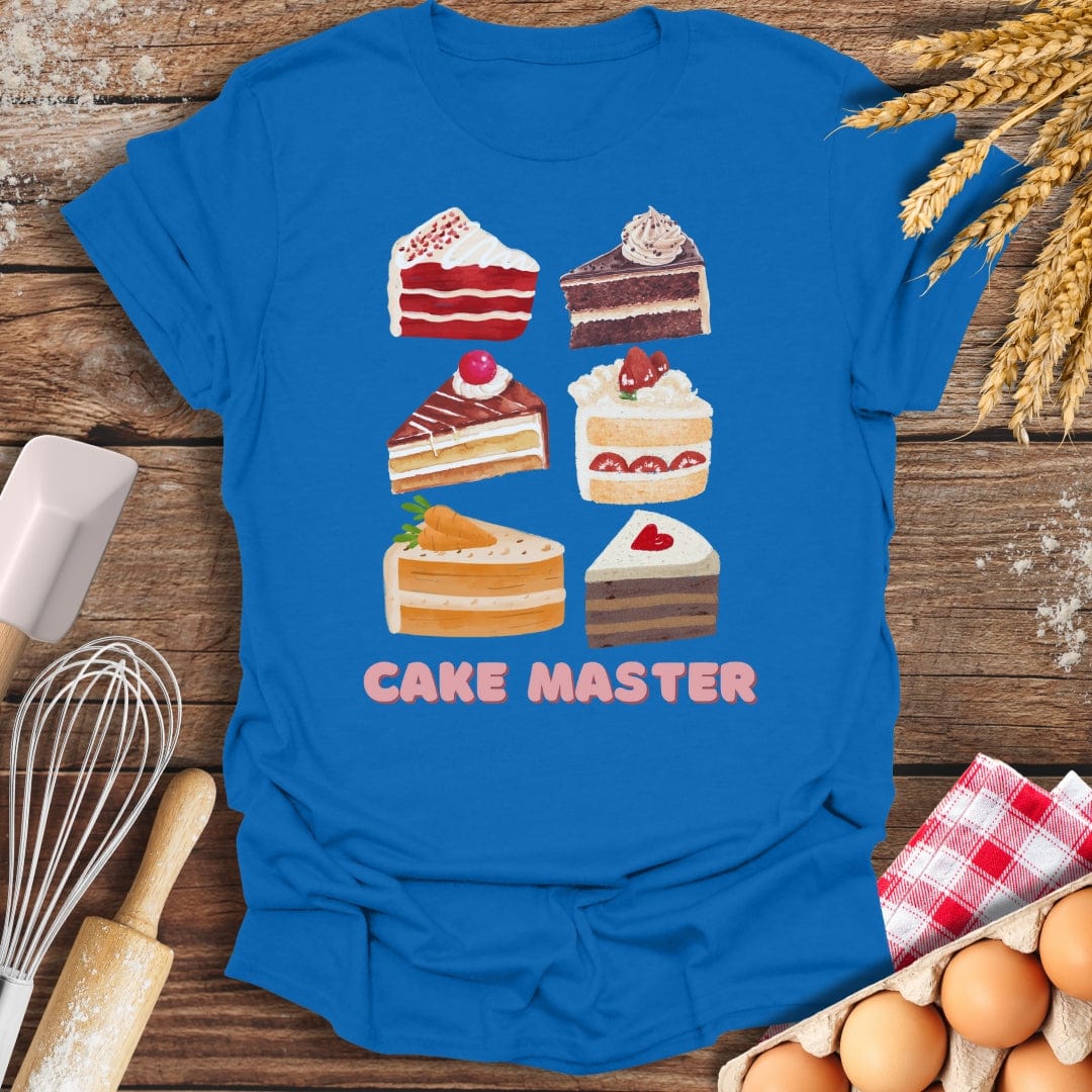 Cake Master T-Shirt Royal / S Baking Threads